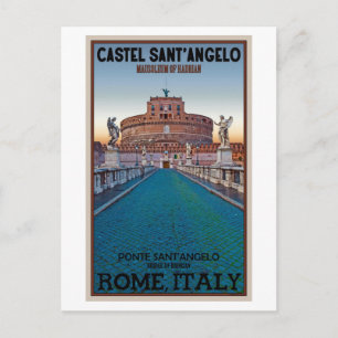 Rom - Castel Sant'Angelo Vykort