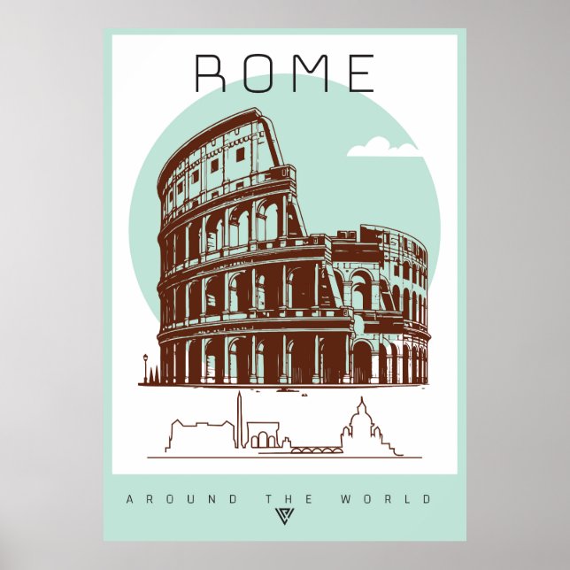 Rom coliseum poster (Framsidan)