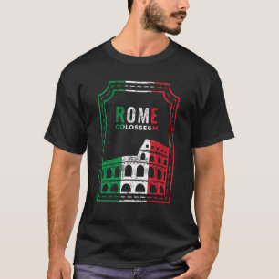 Rom Colosseum Italien Italia Roman Amphitheater An T Shirt