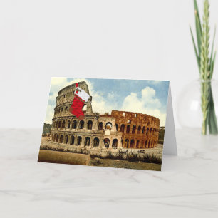 Rom, Colosseum julkort (stora Bild) Helgkort