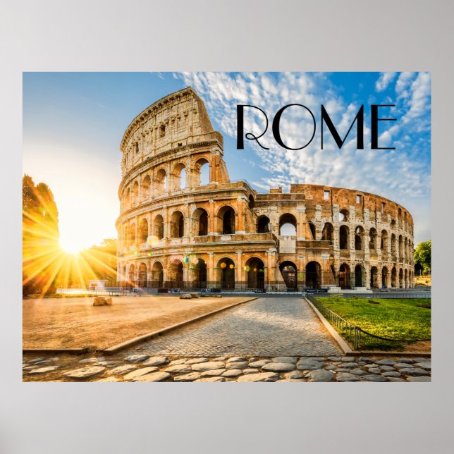 Rom Colosseum Poster (Framsidan)