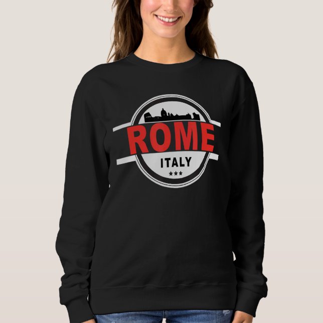 Rom Colosseum Roma Italia T Shirt (Framsida)