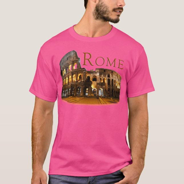 Rom Colosseum T Shirt (Framsida)