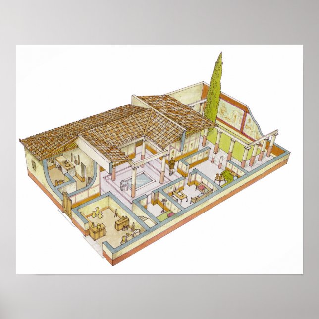 Rom. Domus Poster (Framsidan)