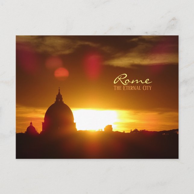 Rom, Eternstaden Vykort (Framsida)
