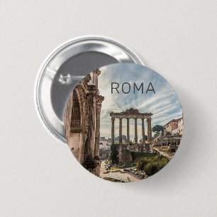 Rom Forum Romanum Italien Helgdag Souvenir Knapp