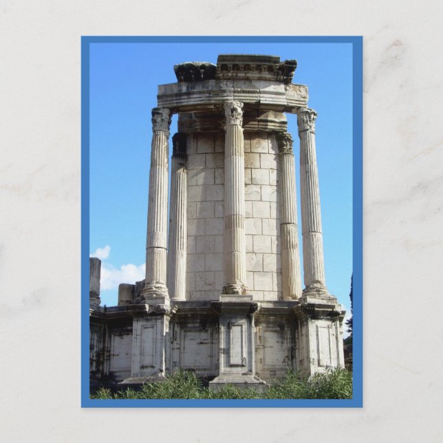 Rom (Forum Ruins) Vykort (Framsida)