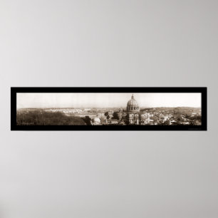 Rom från Vatikanfoto 1909 Poster