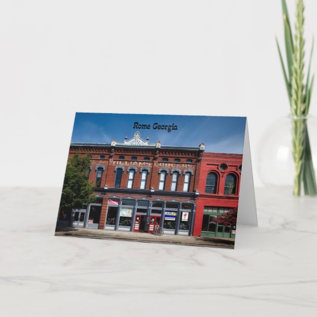 Rom, Georgien Kort (Framsida)