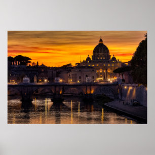 Rom i Sunset Poster
