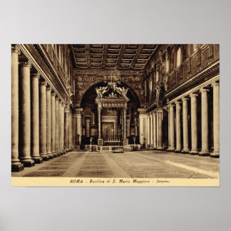 Rom, Inside S. maria Maggiore Poster