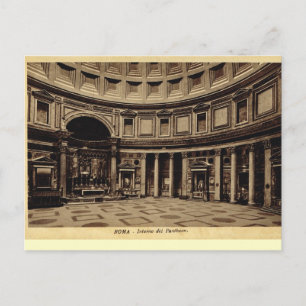Rom, Inuti Pantheon Vykort