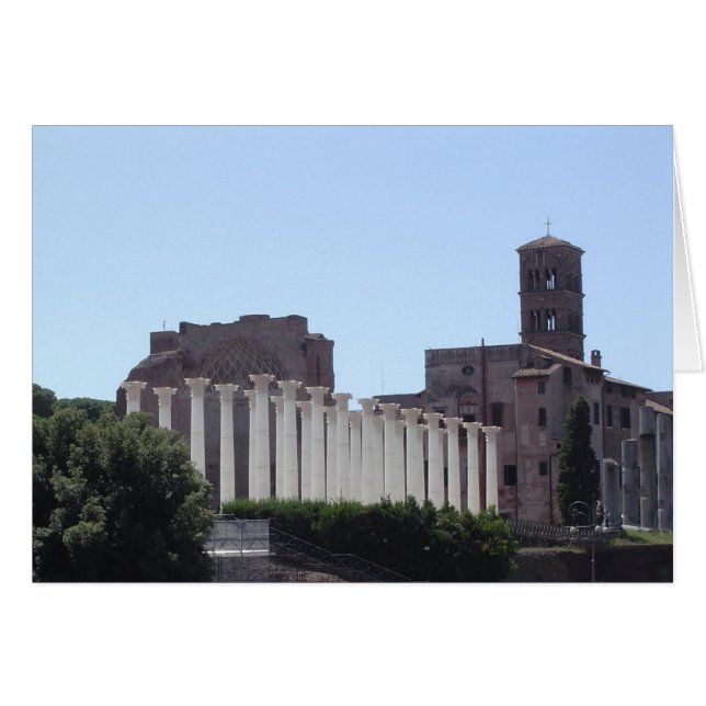 Rom Italien 2007 Hälsningskort (Framsidan Horizontal)