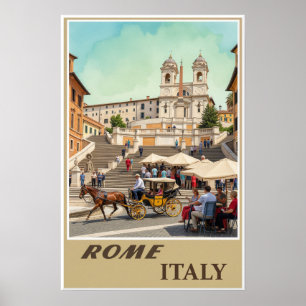 Rom, Italien affisch