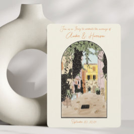 Rom Italien Bröllop spara datum Inbjudningar