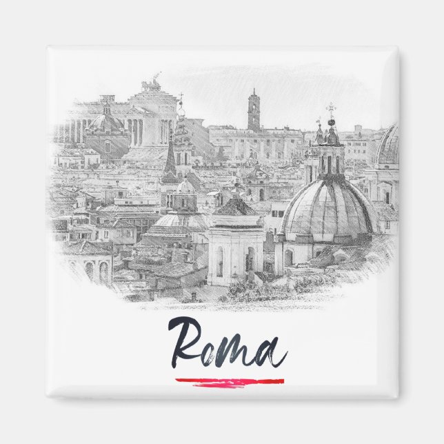 Rom - Italien - City Center Magnet (Framsidan)