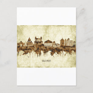 Rom Italien Cityscape Helg Vykort