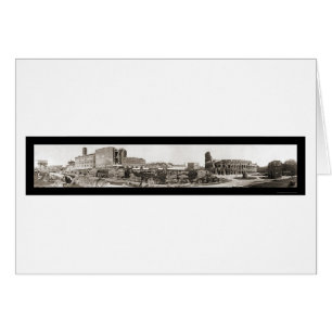 Rom, Italien Coliseum Photo 1909 Hälsningskort