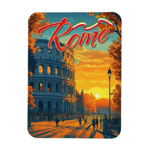 Rom, Italien: Colosseum Äventyr Travel Magnet