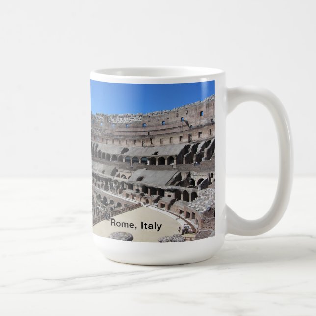 Rom, Italien - Colosseum Kaffemugg (Höger)