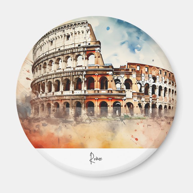 Rom Italien Colosseum Magnet (Framsidan)