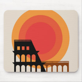 Rom, Italien Colosseum Postcard OBEHANDLAD Vintage Musmatta