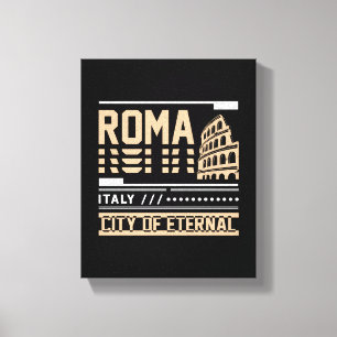 Rom Italien Colosseum Retro Urban Resa Design Canvastryck