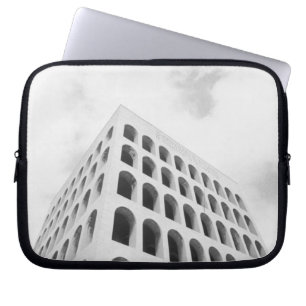 Rom Italien, EUR Palazzo del Lavoro Laptop Sleeve