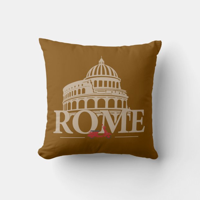 Rom Italien Europa Kudde (Framsida)