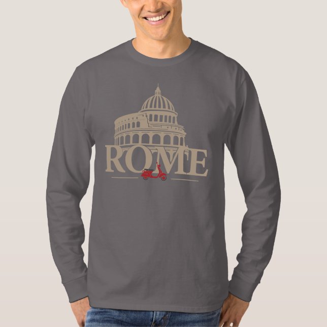 Rom Italien Europa T Shirt (Framsida)