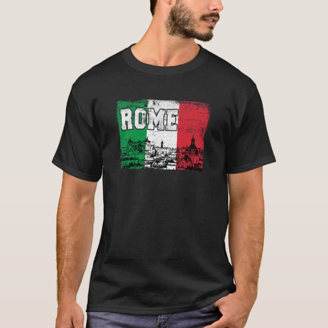 Rom Italien Europa T Shirt (Framsida)