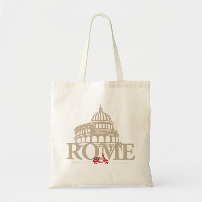 Rom Italien Europa Tygkasse (Framsidan)