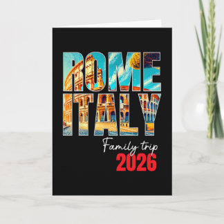 Rom Italien Familjesemester 2026 Europa Semester C Kort