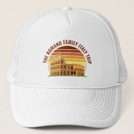 Rom Italien Family Resa Coliseum Sunset Anpassning Keps