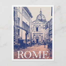 Rom Italien Illustration Konst vintage Resa Vykort