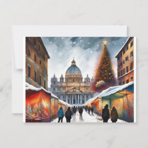 Rom, Italien - jul - vinterkort Vykort