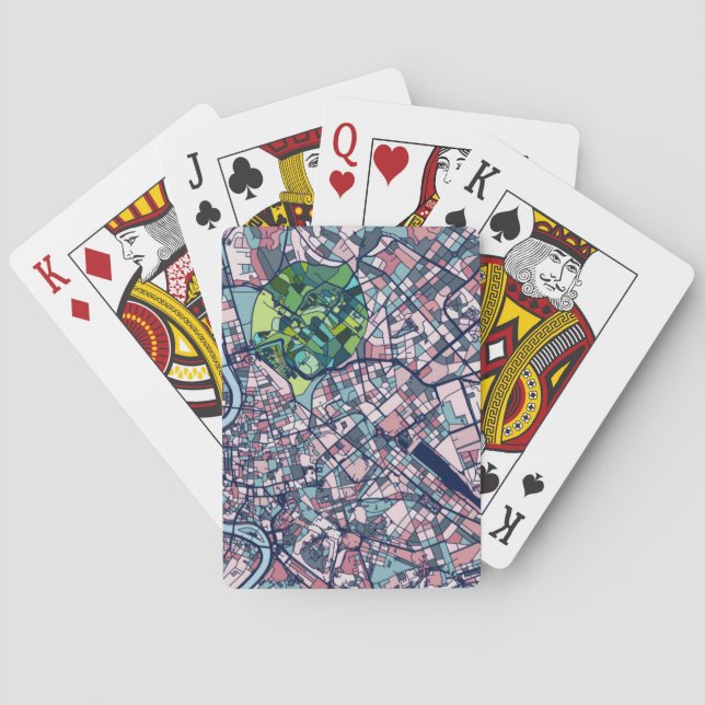 Rom Italien Karta Casinokort (Baksidan)
