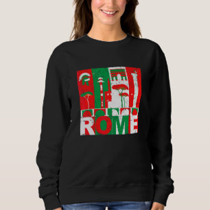 Rom Italien Kultur Arkitektur I Rom Italien Flagga T Shirt