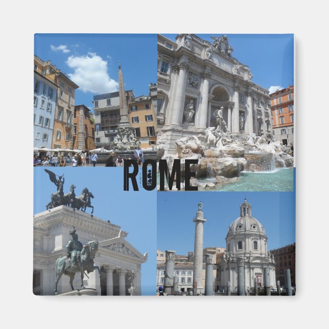 Rom, Italien Magnet (Framsidan)