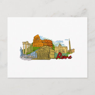 Rom - Italien.png Vykort