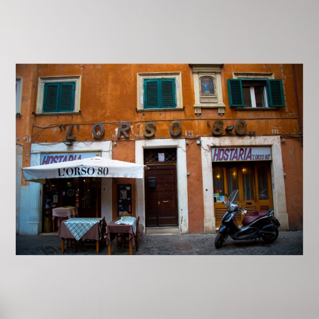 Rom, Italien Poster (Framsidan)