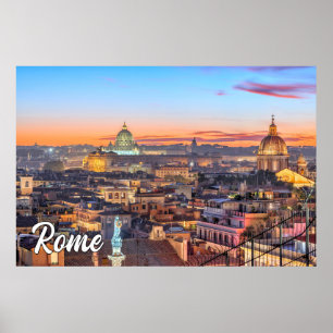 Rom, Italien Poster