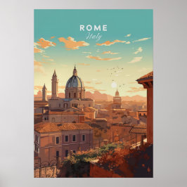 Rom, Italien Poster