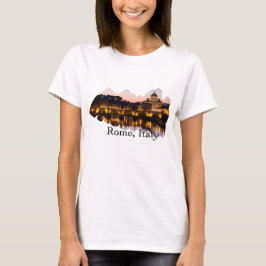 Rom, Italien: Romantiska staden i natt T Shirt
