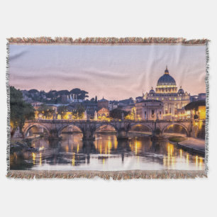 Rom Italien - S:t Peters-katedralen Filt