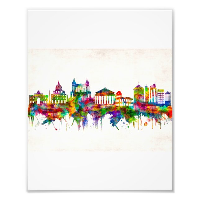 Rom Italien Skyline Fototryck (Framsidan)