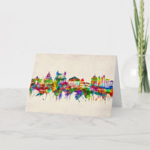 Rom Italien Skyline Helgkort