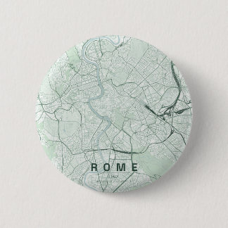 Rom Italien Stadskarta Minimalistisk Design Knapp