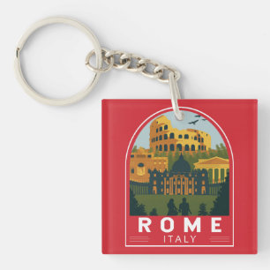 Rom Italien Travel Retro Emblem