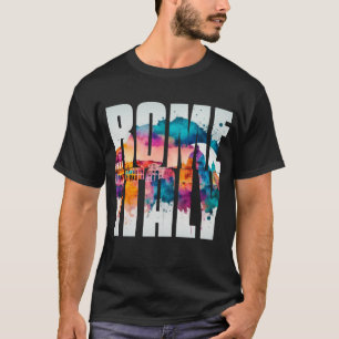 Rom Italien Vacation Girls Resa Honeymoon T Shirt